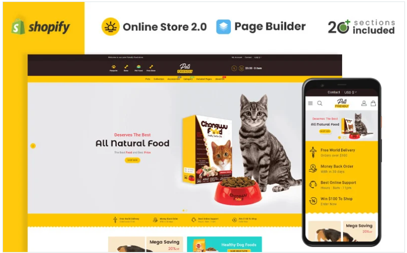 Pets Friendly Store Shopify Theme