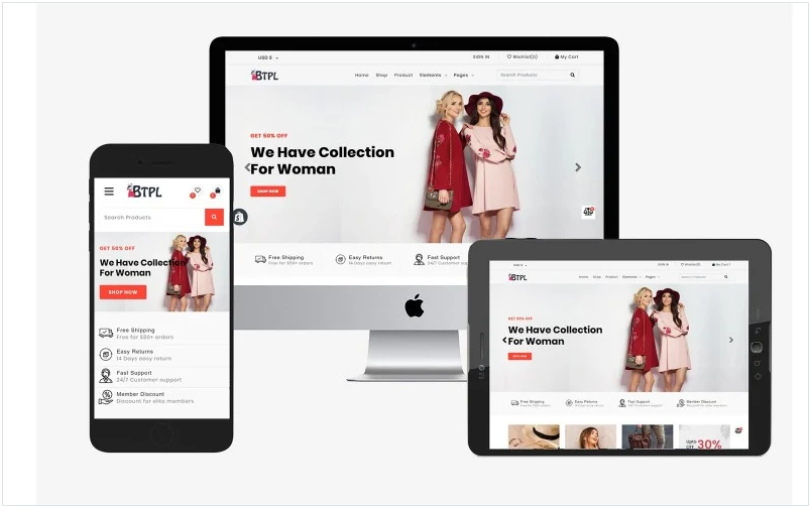 BTPL Fashion - Responsive Shopify Theme