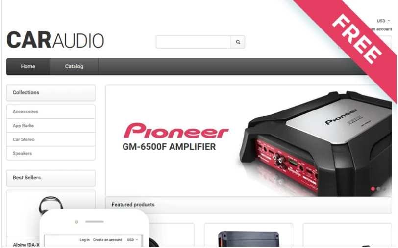 CarAudio - Car Parts eCommerce Clean Shopify Theme