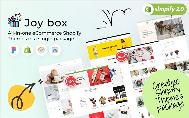 Joy Box - All-in-one Creative Sectioned Shopify Themes