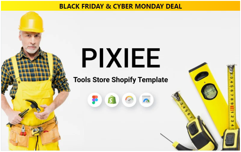 Pixee - Responsive Construction and Tools Store Shopify Theme