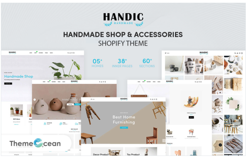 Handic - Handmade Shop & Accessories Shopify Theme