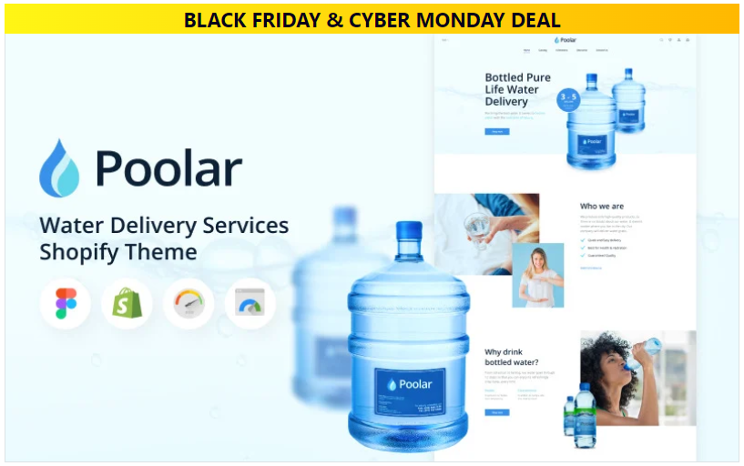 Poolar - Shopify Water Delivery Services Theme