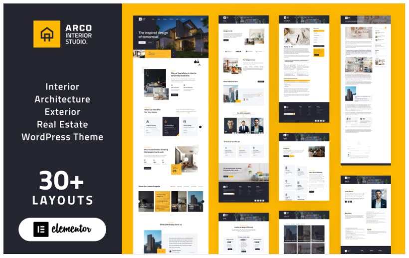 Product Image - ARCO – Interior Architecture Studio WordPress Elementor Theme