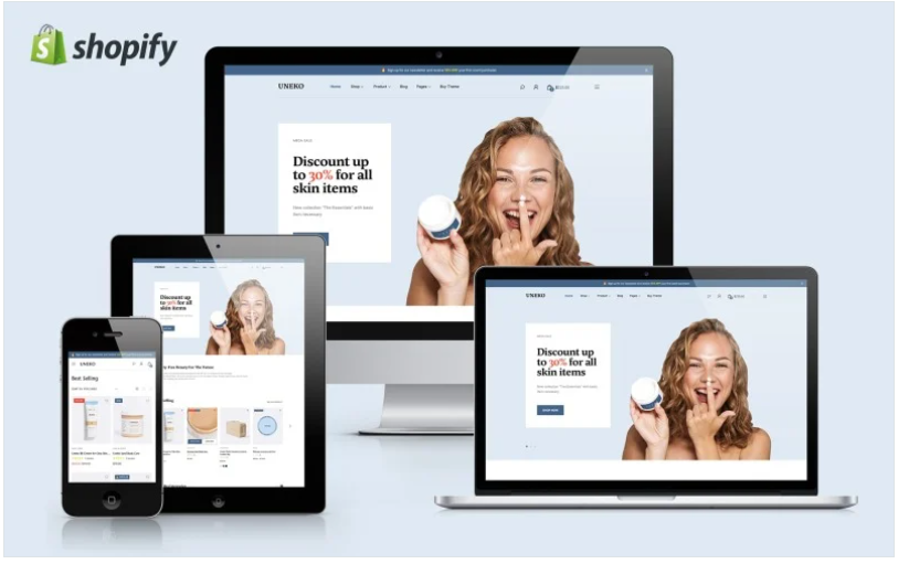 Uneko - Premium Cosmetics Shopify Theme