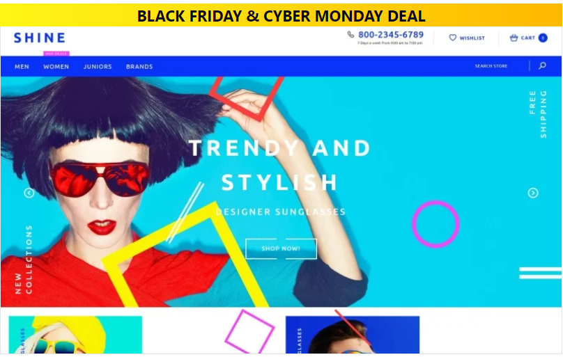 Shine Sunglasses Store Shopify Theme
