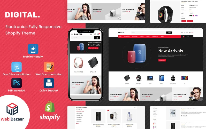 Digital - Multipurpose Electronics Shopify Theme