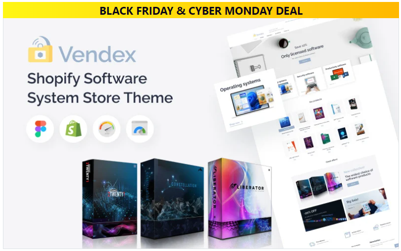 Vendex - Shopify Software System Store Theme