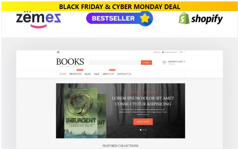 Literature Lovers Spot Shopify Theme