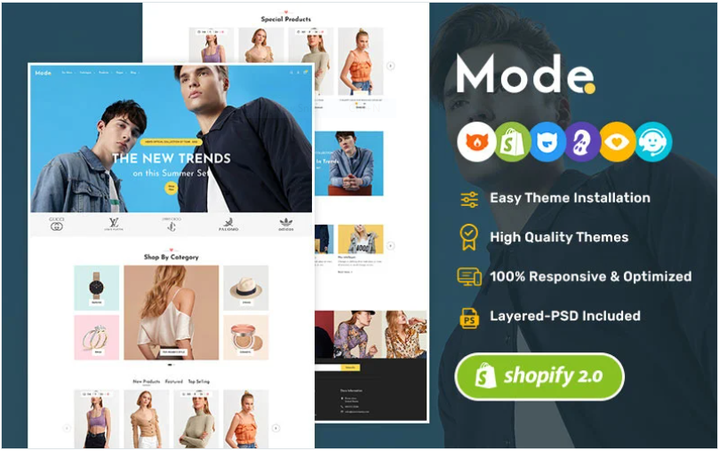 Mode - Daily Fashion LifeStyle & Apparel - A Premium Shopify Responsive Theme