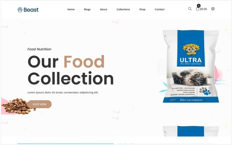 Beast - Pet Food Shopify Theme