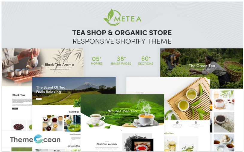 Metea - Tea Shop & Organic Store Responsive Shopify Theme