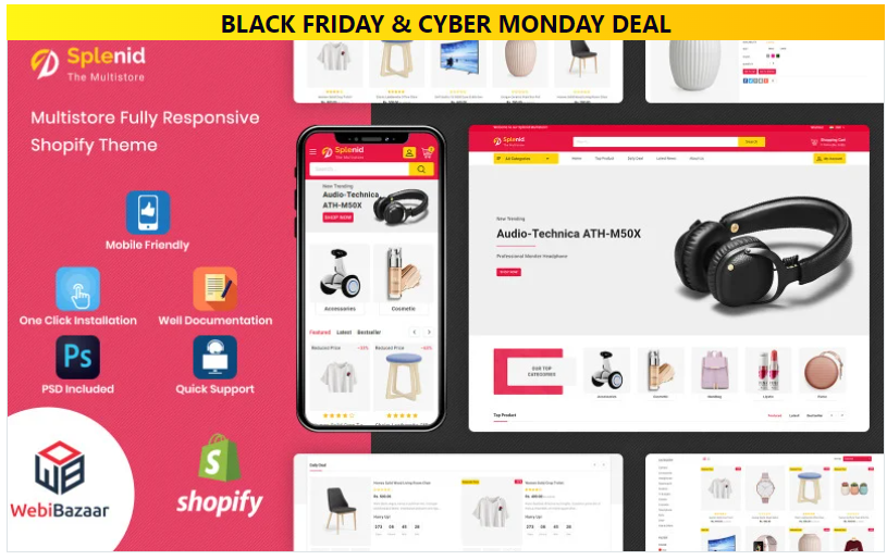 Splenid - Multipurpose Responsive Shopify Template
