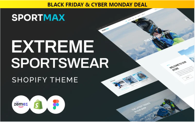 SportMax- Responsive Extreme Sportswear Shopify Theme