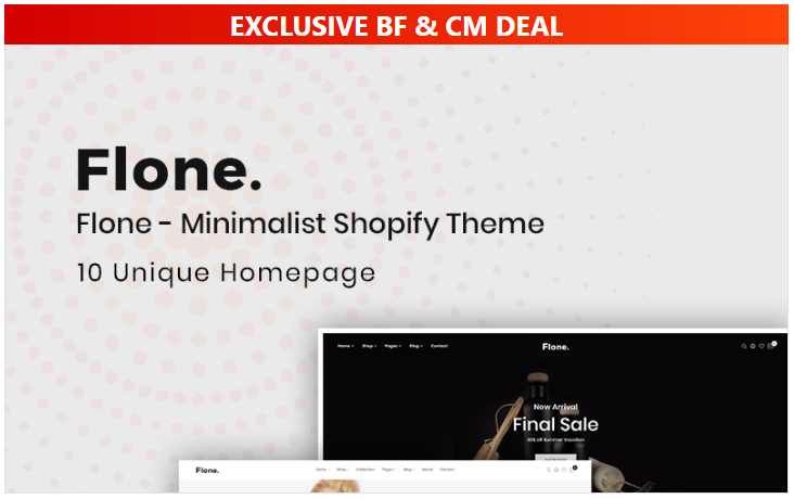 Flone - Minimalis Shopify Theme