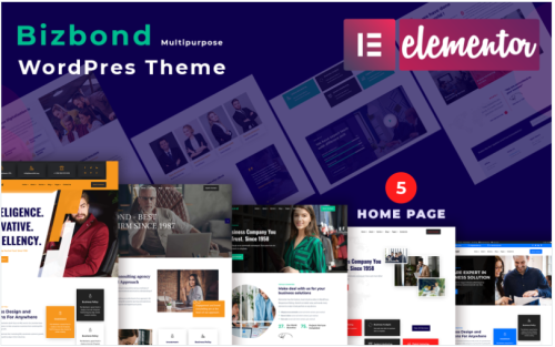 Bizbond - Best Multipurpose WordPress Theme