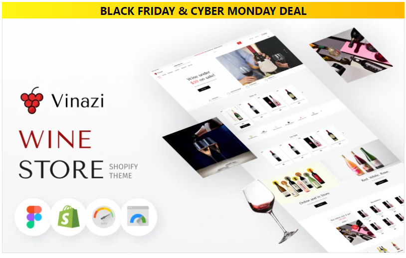 Vinazi - Beverage & Wine eCommerce Shopify Theme