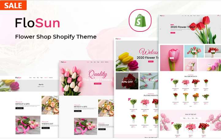 Flosun - Flower Shop Shopify Theme