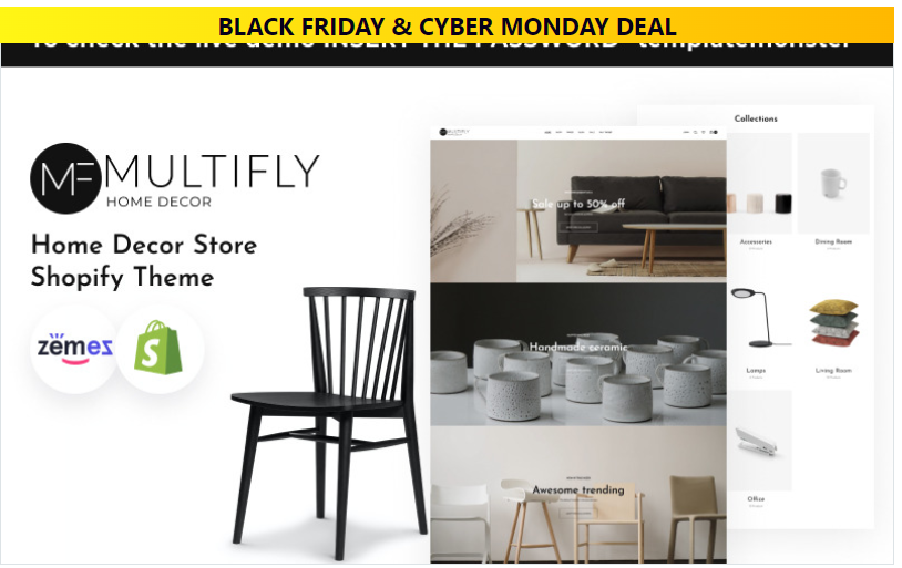 Multifly Interior Design Shopify Theme for Home Decor