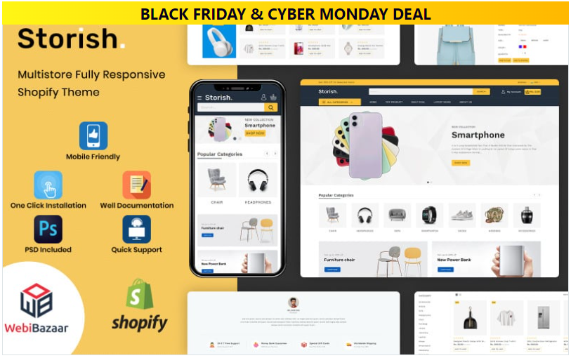 Storish - Multipurpose Responsive Shopify Theme