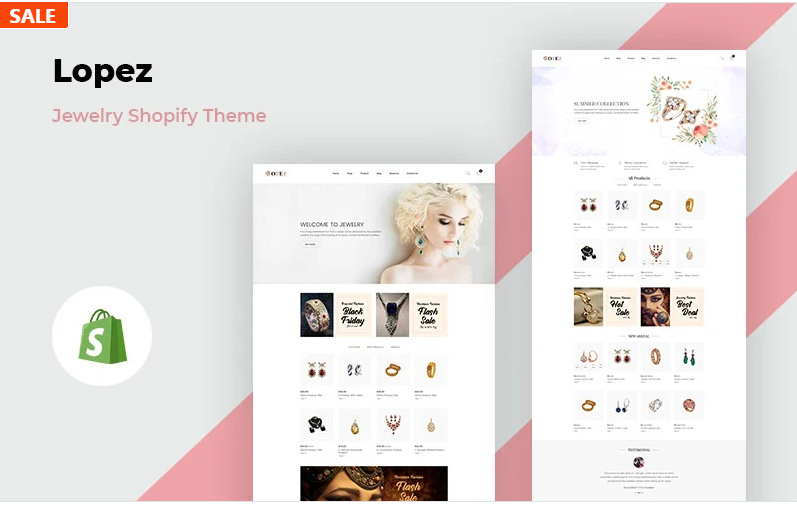 Lopez - Jewelry Shopify Theme