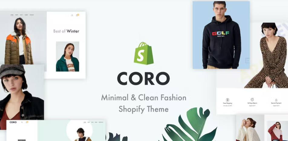 CORO – Minimal & Clean Fashion Shopify Theme 1.0
