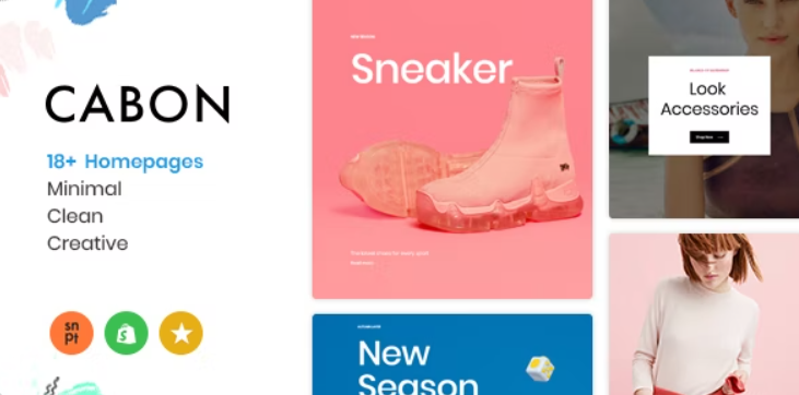 Cabon - Minimal Clean Multiple Shopify Theme