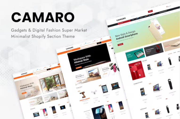 Camaro - Gadgets & Digital Shopify Theme