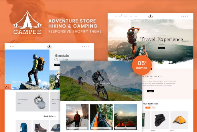 Campee - Store Hiking And Camping Shopify Theme
