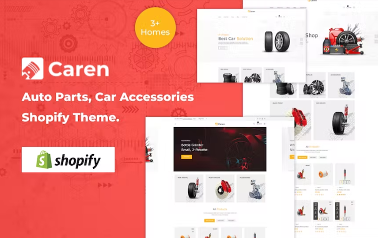 Caren - Auto Parts, Car Accessories Shopify Theme 1.0