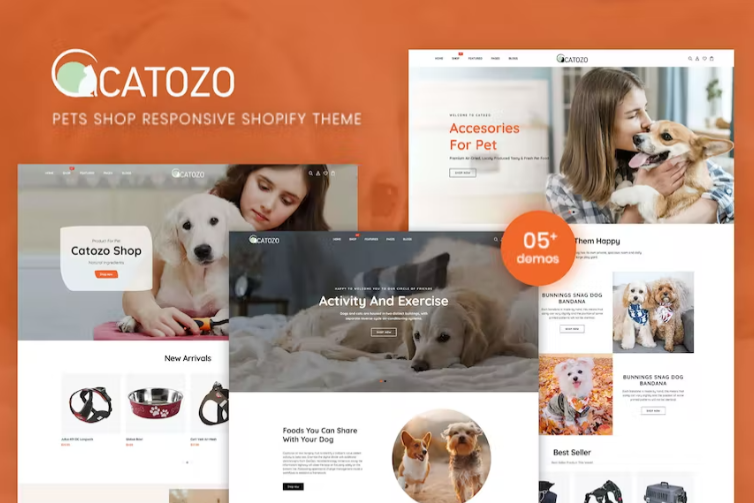 Catozo - Pets Shop Responsive Shopify Theme 1.0