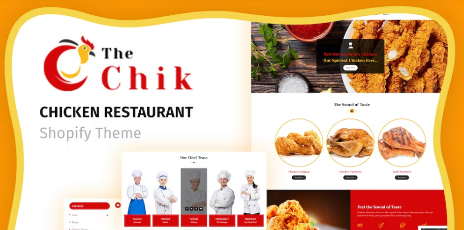 Chik | Chicken Restaurant Shopify Store