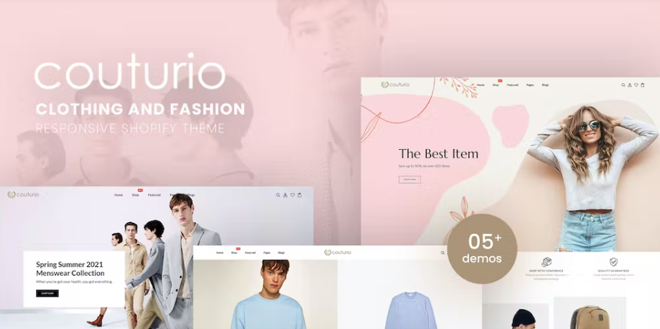 Couturio - Clothing & Fashion Shopify Theme