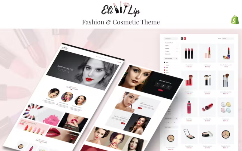 Eli - Lipstick & Nail Polish Store Shopify Theme