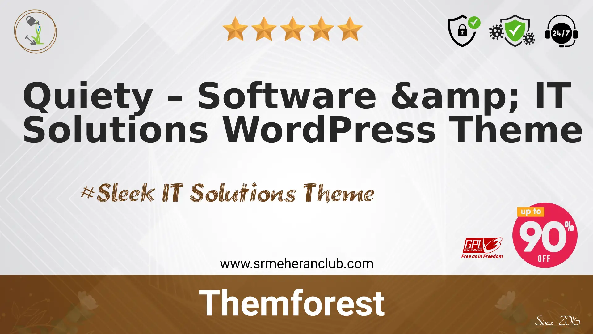 Quiety – Software & IT Solutions WordPress Theme — Theme by Themeforest
