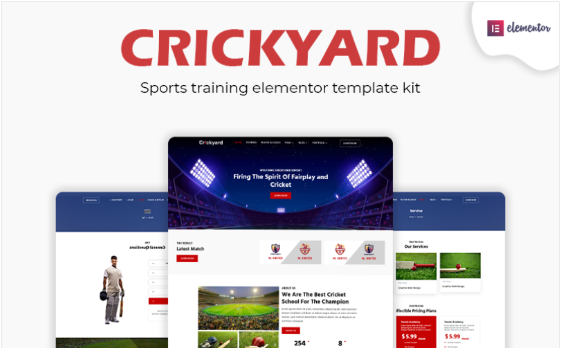 Product Image - Crickyard – Sport Club Elementor WordPress theme Product Image - Crickyard – Sport Club Elementor WordPress theme