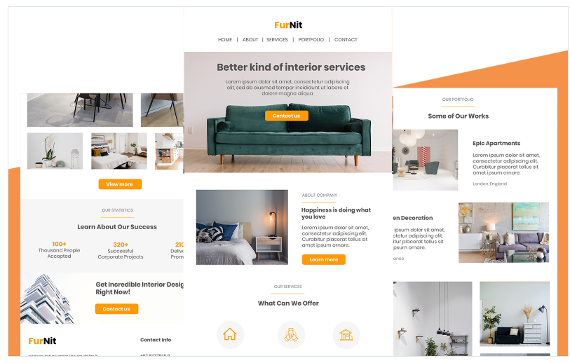 Furnite - Multipurpose Responsive Furniture Email Newsletter Template