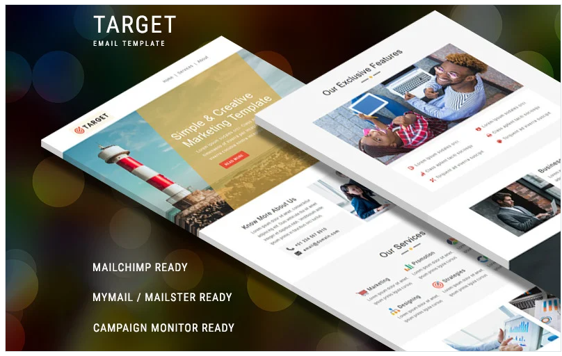 Download Target - Responsive Email Newsletter Template