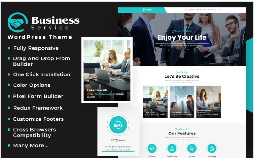 Business Services WordPress Theme