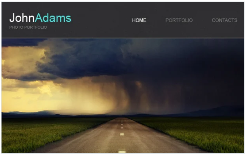 Photographer Portfolio Responsive Newsletter Template