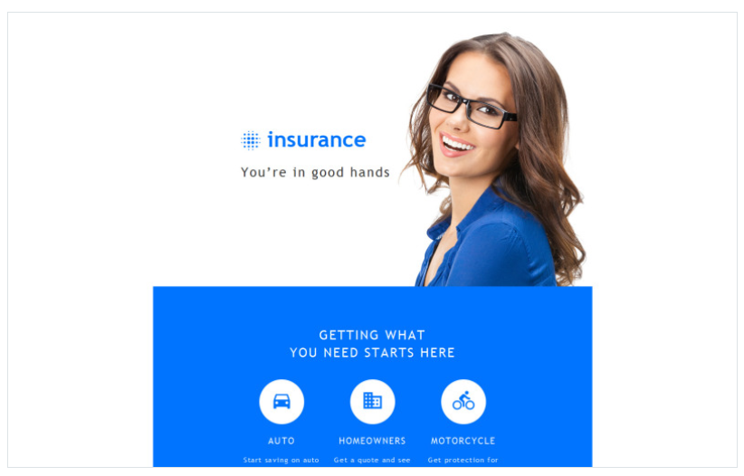 Insurance Responsive Newsletter Template