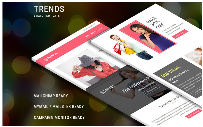 Trends - Responsive Newsletter Template
