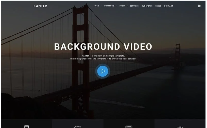 Product Image - Kanter – Corporate&Portfolio&Agency WordPress Theme