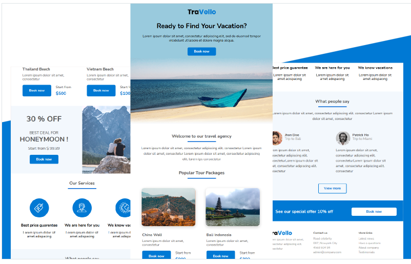 Trevellio Newsletter Template