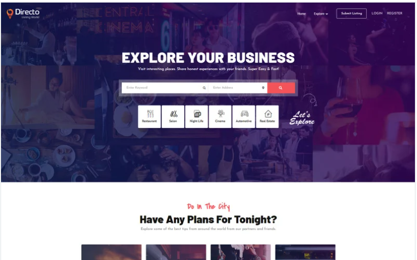 Directo - Directory Listing WordPress Theme
