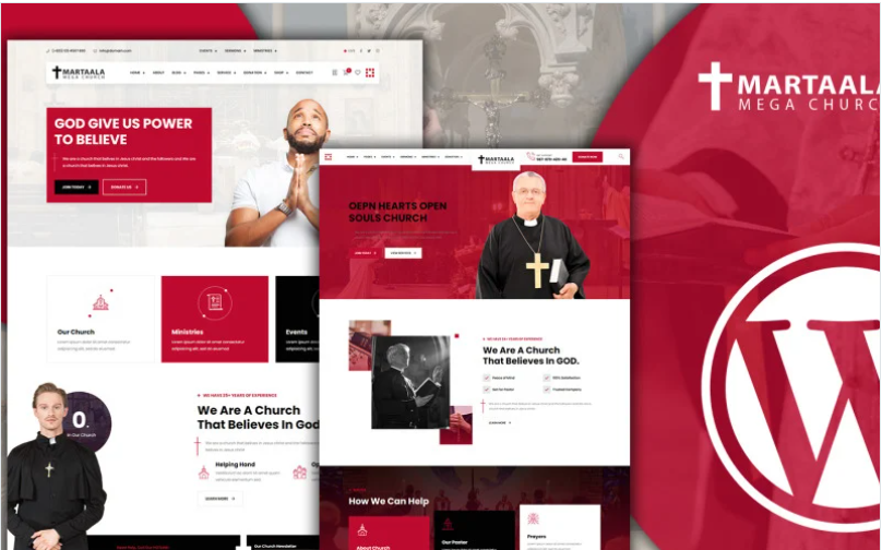 Product Image - Martaala Religious Church WordPress Theme
