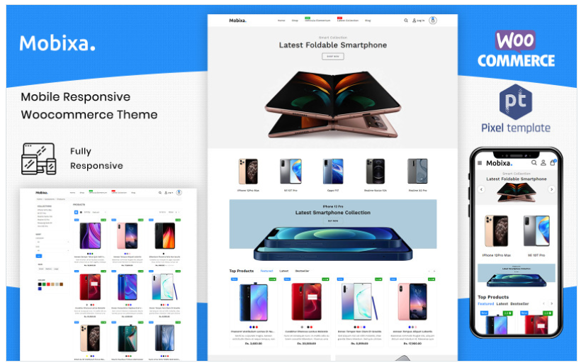 Mobixa - Multipurpose WooCommerceTemplate