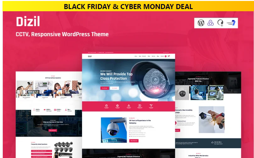 Dizil - CCTV Responsive WordPress Theme