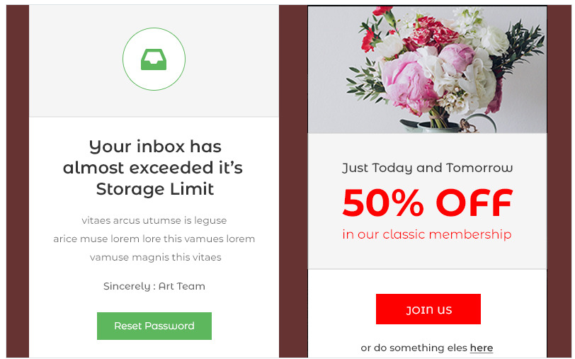 Notifyer - 10 Notification email Newsletter Template