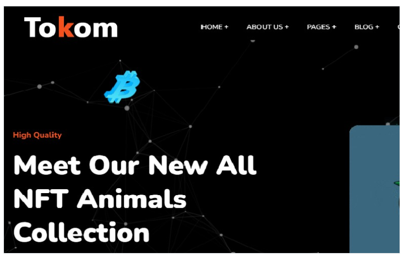 Tokom - Crypto Token Exchange WordPress Theme